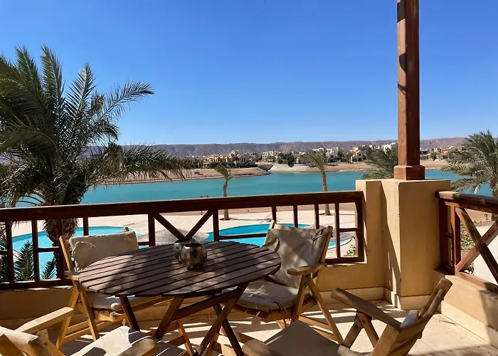 Sabina 1br Lagoon View With Shared Pool By Bfg Beit Fel Gouna Gurdaka